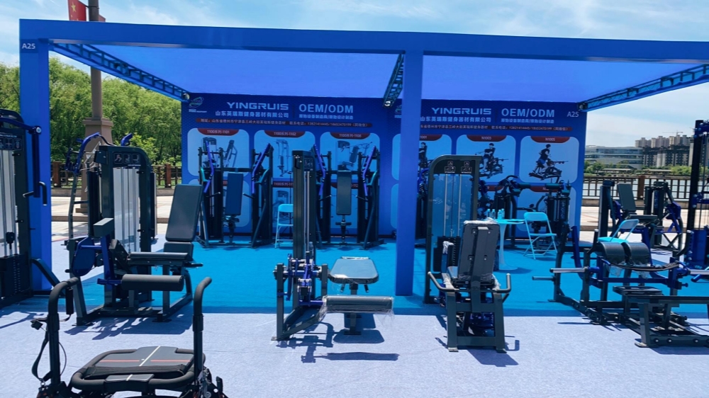 ยิ่งรุยส์ ฟิตเนส โดดเด่นที่งาน Ningjin Fitness Equipment Expo 2026